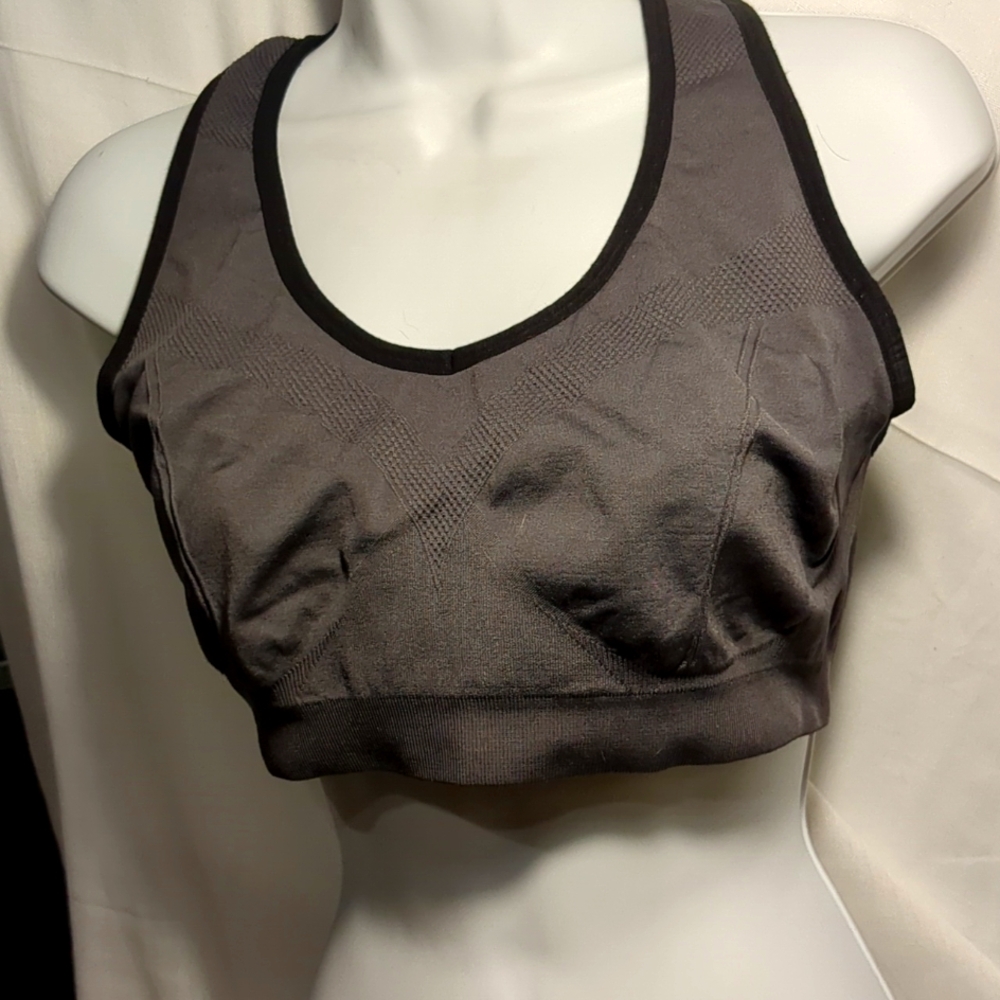 Lot of 2 bralettes. 2XL and XXXL. Dark colors